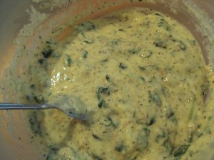 Spinach protein mixture