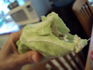 Chicken Salad Burrito!!!!