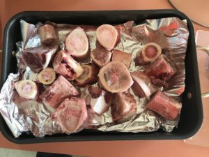 veal bones and marrow bones for bone broth